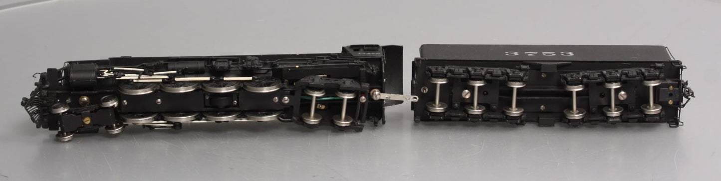 Hallmark HO Scale BRASS A.T.S.F. 5000 Series 4-8-4 Steam Locomotive & Tender EX/Box