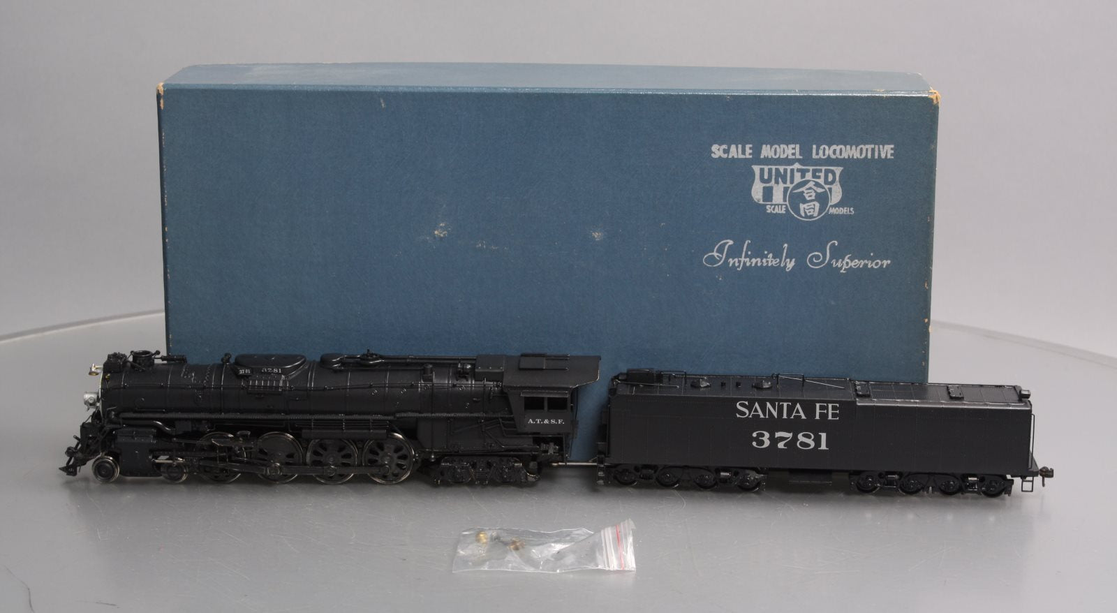 HO Brass CON PFM - United ATSF - Santa Fe 4-8-4 Northern