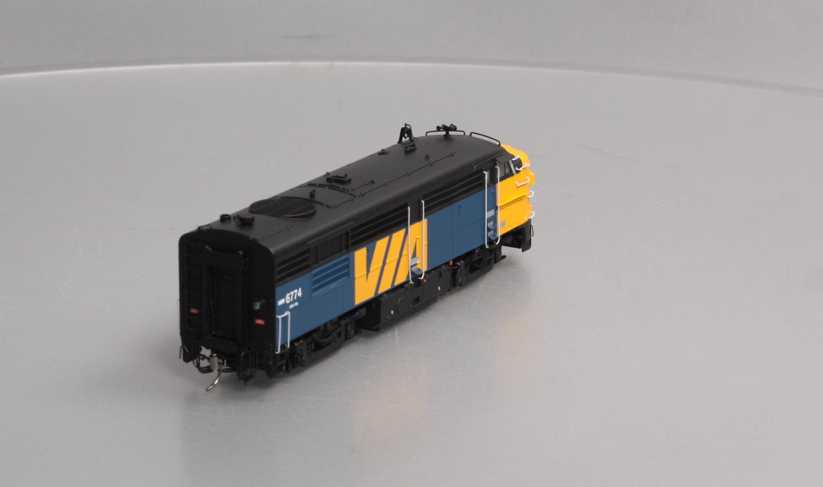 Rapido Trains 20519 HO VIA Rail Canada MLW FPA4 with Sound & DCC #6774