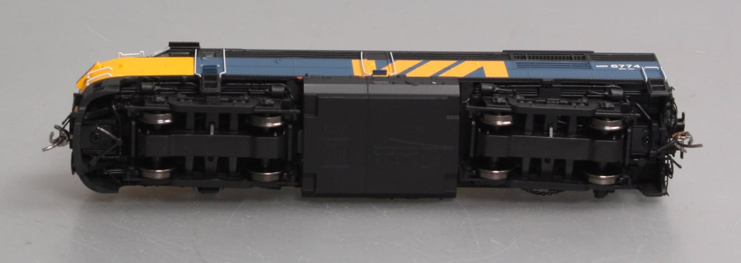 Rapido Trains 20519 HO VIA Rail Canada MLW FPA4 with Sound & DCC #6774