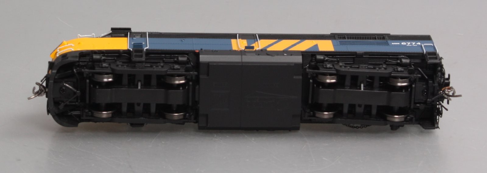 Rapido Trains 20519 HO VIA Rail Canada MLW FPA4 with Sound & DCC #6774