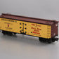 Atlas 8140-3 O Gauge Monarch Brewing Co. Reefer Car #9902 - 3 Rail NIB
