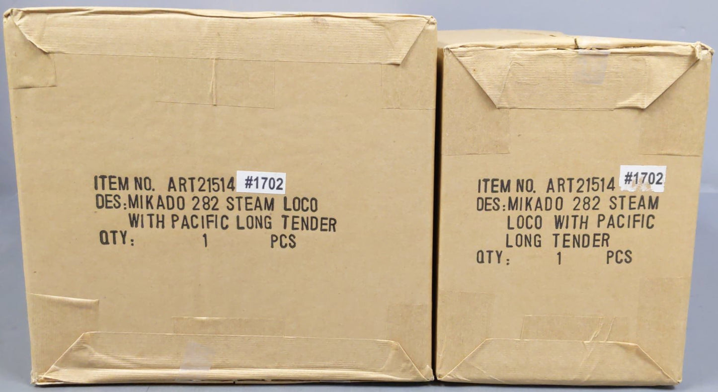 Aristo-Craft 21514 G Reading 2-8-2 Mikado Steam Locomotive & Tender #1710