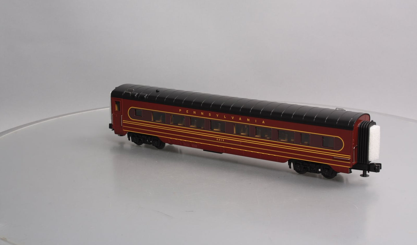 MTH 30-67298 O Pennsylvania 60' Streamlined ABS Passenger Coach #4019 NIB