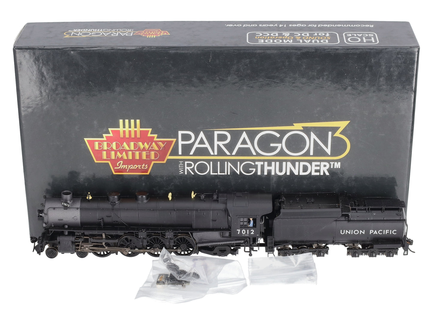 Broadway Limited 5466 HO Union Pacific 4-8-2 Mountain Steam Locomotive #7012