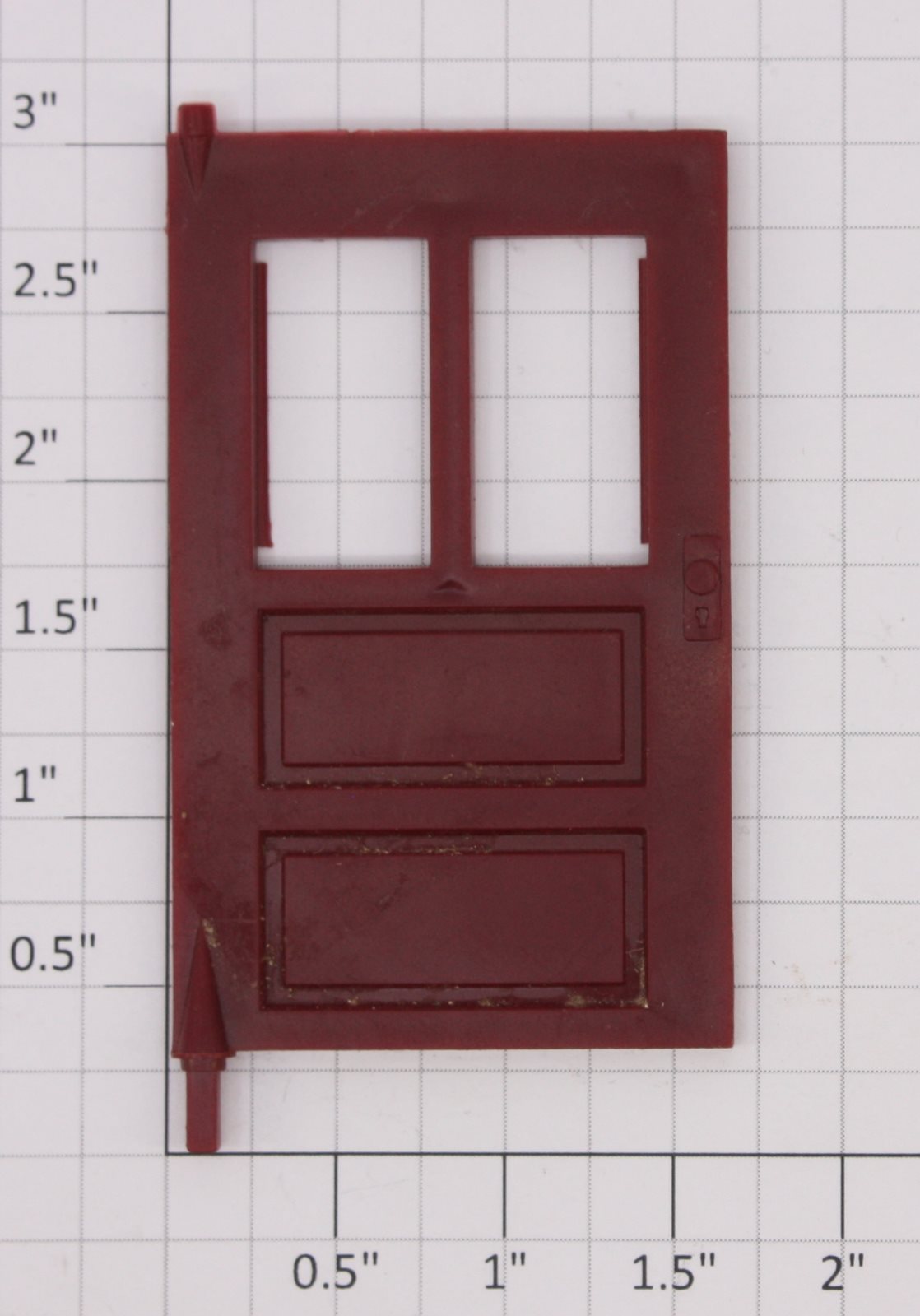 Lionel 145-36 O Gauge Maroon Automatic Gateman Door