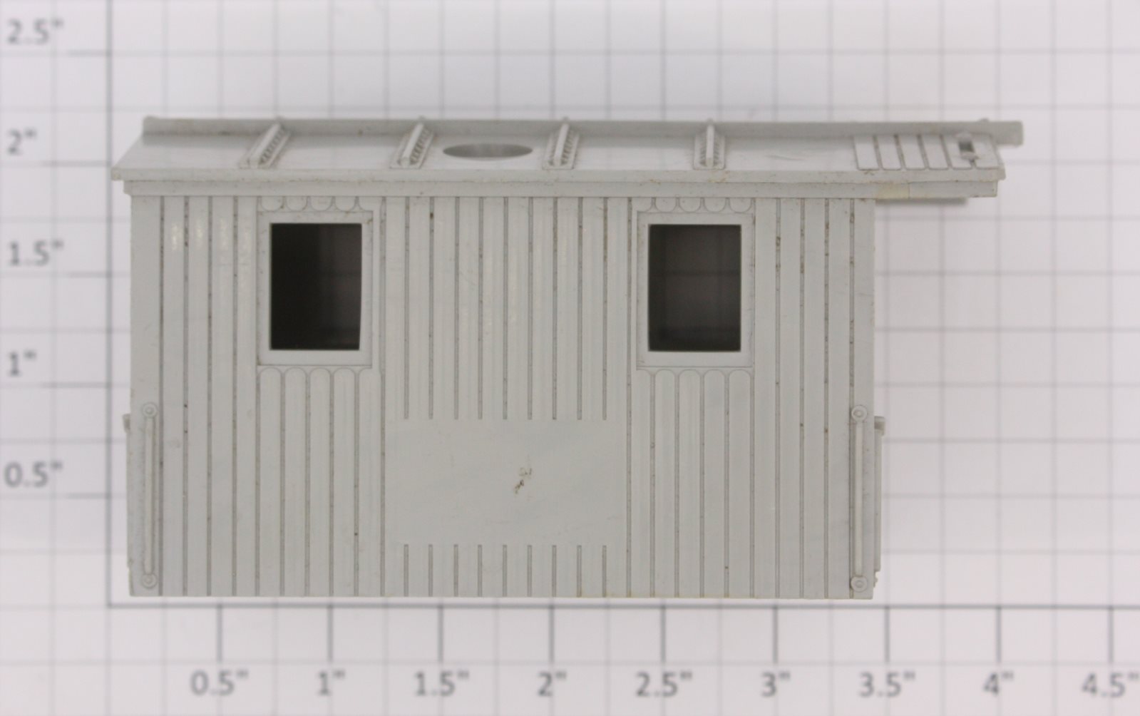 Lionel 2419-9 Light Gray Work Caboose Cab without Lettering