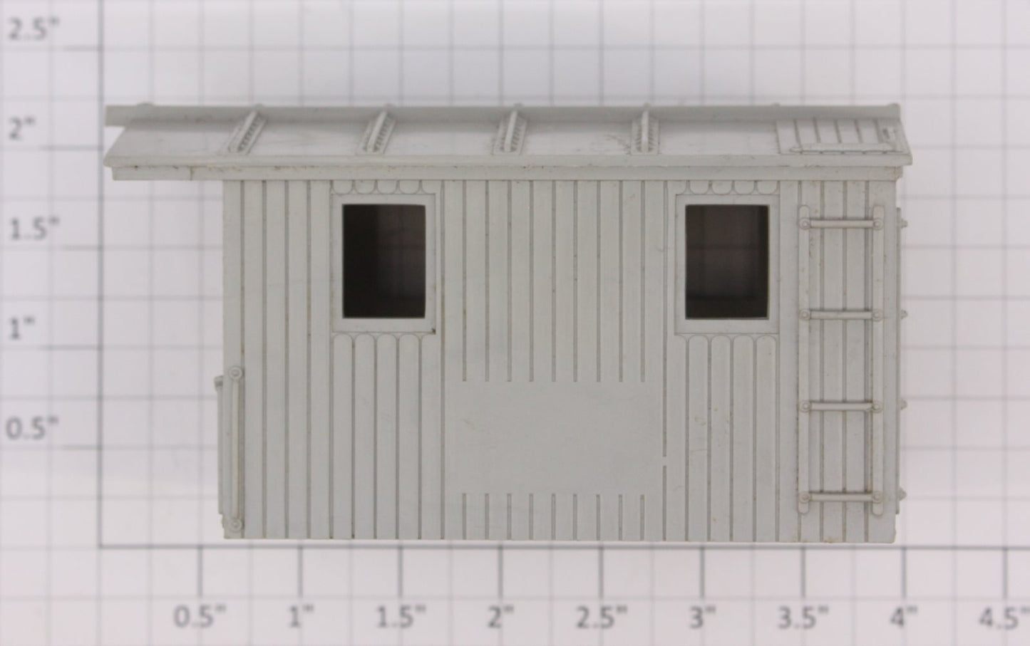 Lionel 2419-9 Light Gray Work Caboose Cab without Lettering