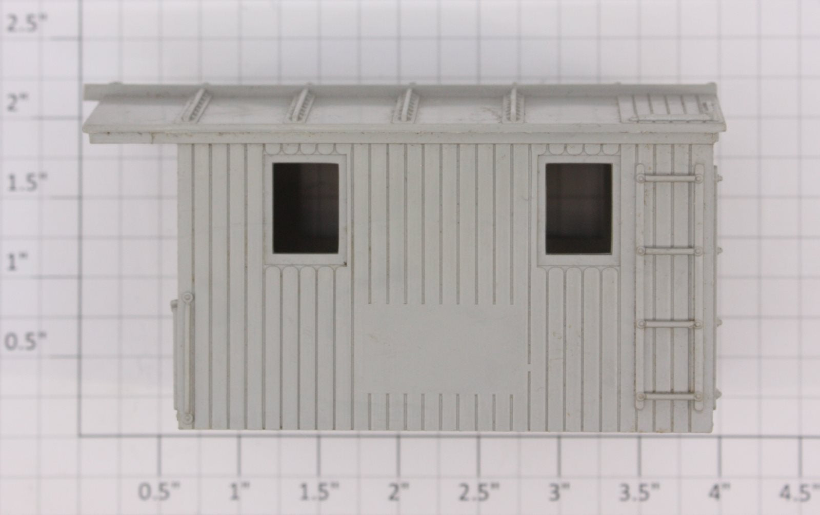 Lionel 2419-9 Light Gray Work Caboose Cab without Lettering