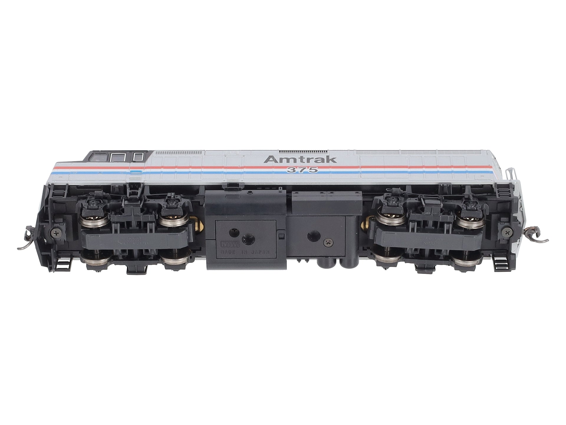 Kato 37-6551 HO Amtrak EMD F-40PH Diesel Locomotive #375 – Trainz