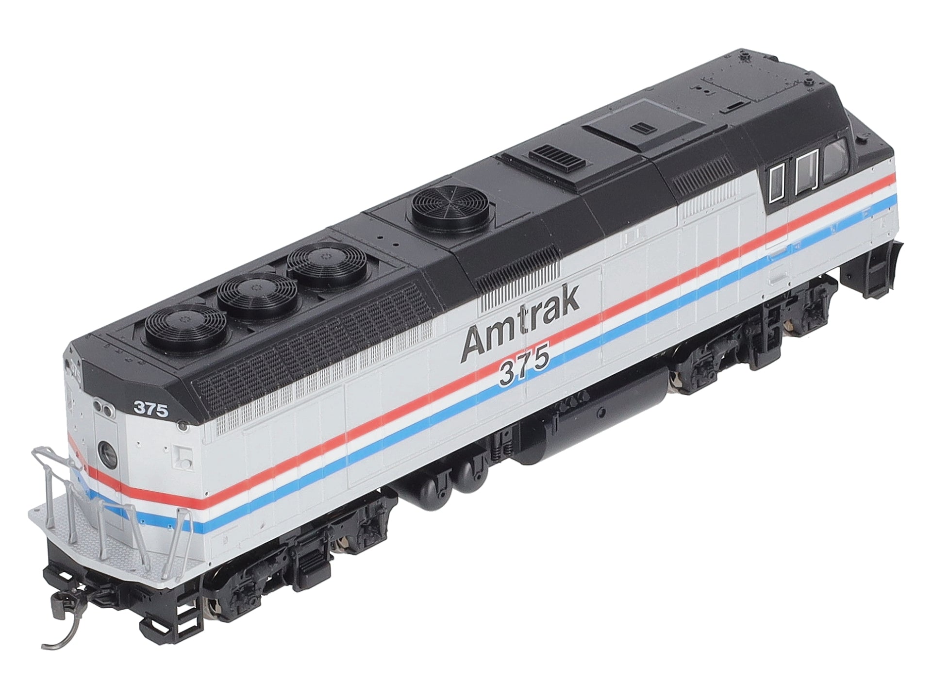 Kato 37-6551 HO Amtrak EMD F-40PH Diesel Locomotive #375 – Trainz