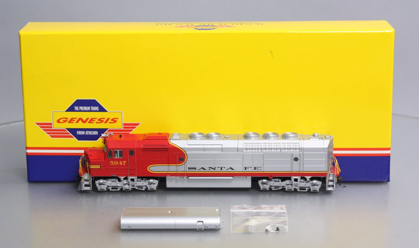 Athearn G67642 HO Santa Fe/Passenger FP45 Diesel Locomotive #5947 w/DCC/Sound