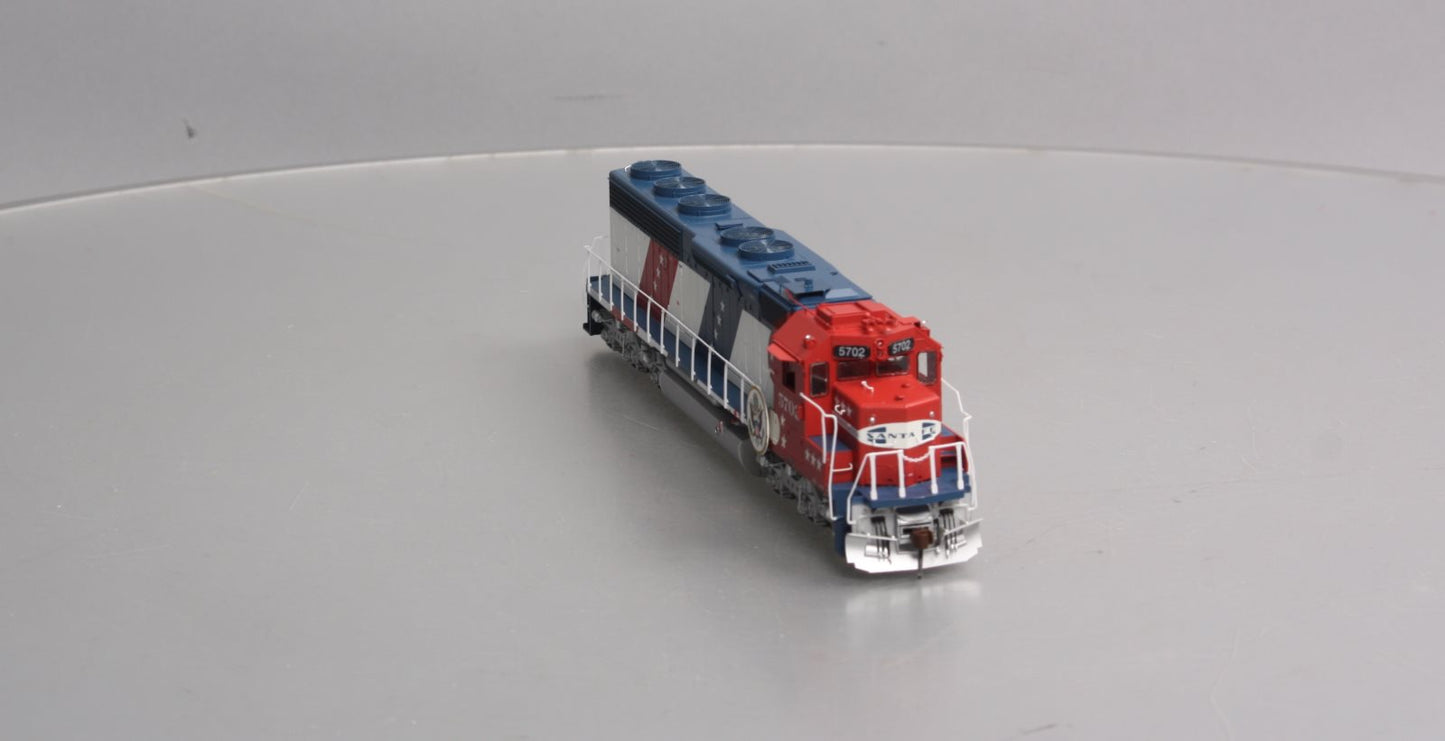 Athearn G67225 HO Santa Fe Bicentennial SD45-2 Diesel Loco #5702 w/DCC/Sound