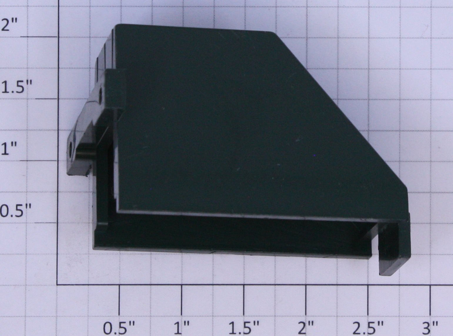 American Flyer 730X1 S Scale Green Lighted Bumper Frame Only