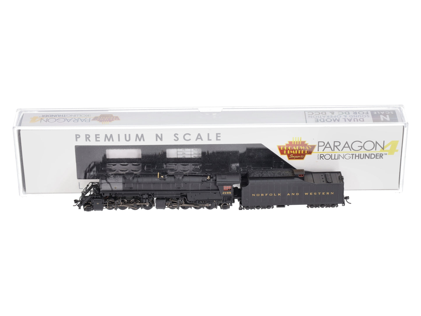Broadway Limited 7223 N N&W Y6b 2-8-8-2 Steam Locomotive P4 Sound/DC/DCC #2199