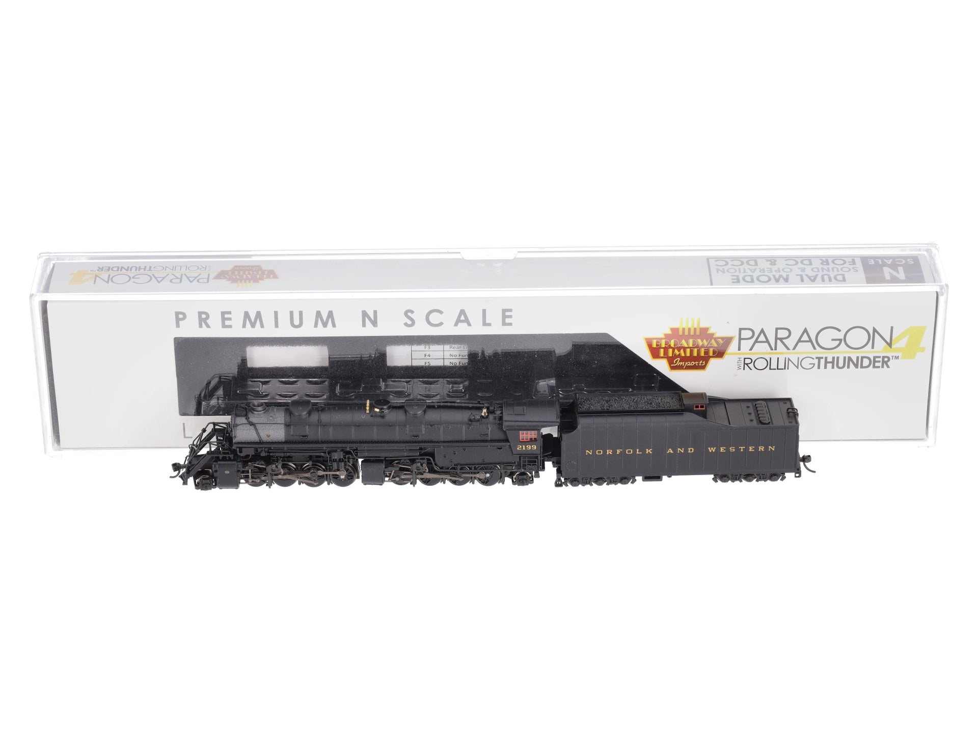 Broadway Limited 7223 N N&W Y6b 2-8-8-2 Steam Locomotive P4 Sound/DC/DCC #2199