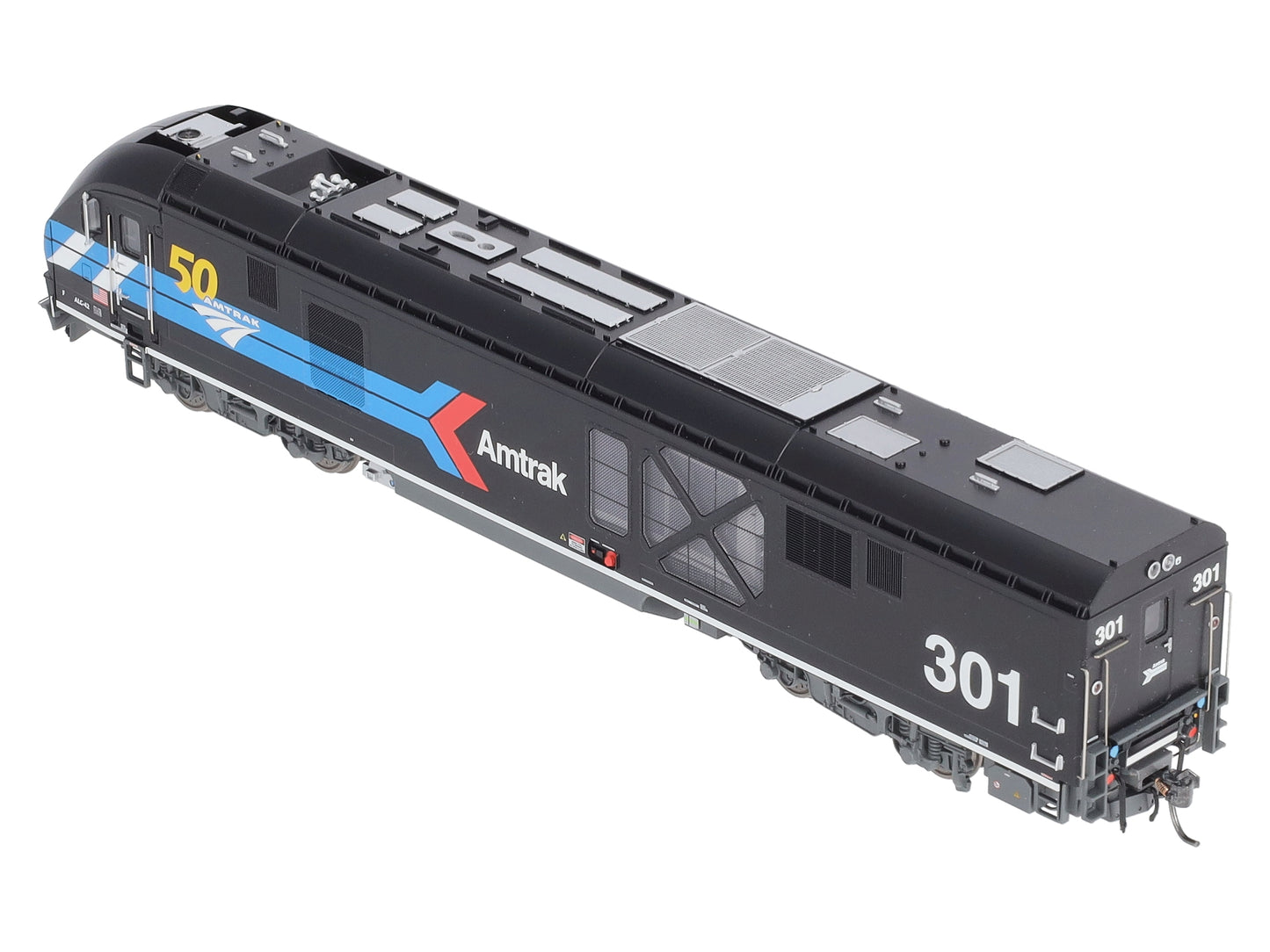 Bachmann 68303 HO Amtrak 50th Anniversary ALC-42 Charger #301 with DCC/Sound