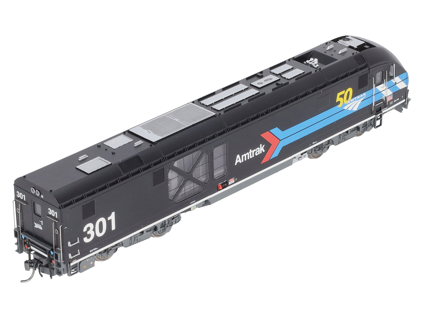 Bachmann 68303 HO Amtrak 50th Anniversary ALC-42 Charger #301 with DCC/Sound