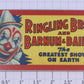 American Flyer 577-3 "Ringling Bros & Barnum and Bailey" Billboard Insert Only