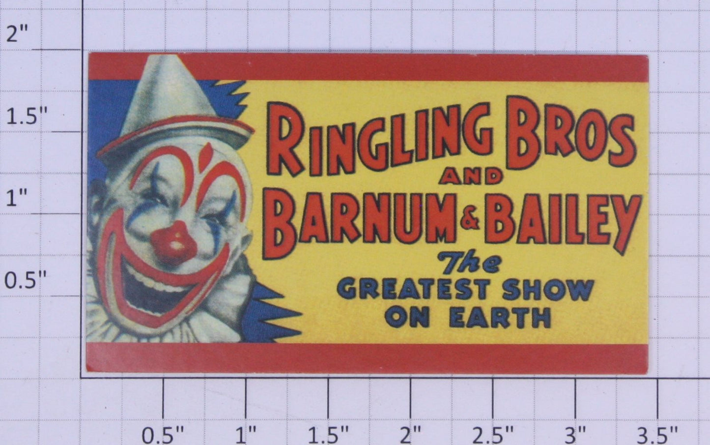 American Flyer 577-3 "Ringling Bros & Barnum and Bailey" Billboard Insert Only