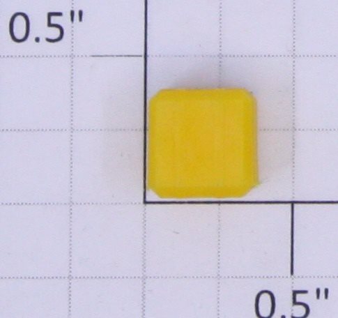 American Flyer P16A983A S Scale Plastic Yellow Hay Bale