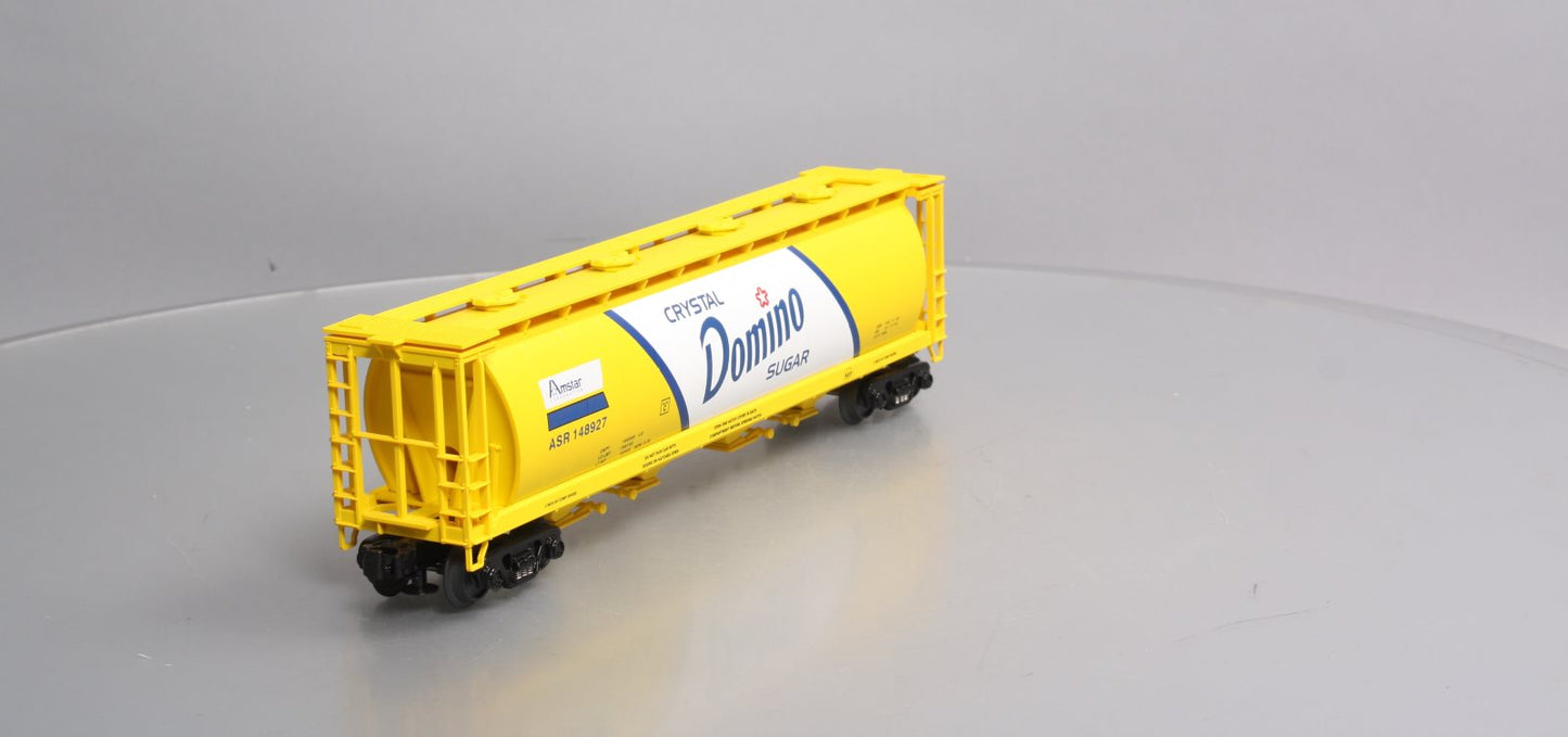 MTH 30-75112 O Domino Sugar 4-Bay Cylindrical Hopper Car LN/Box