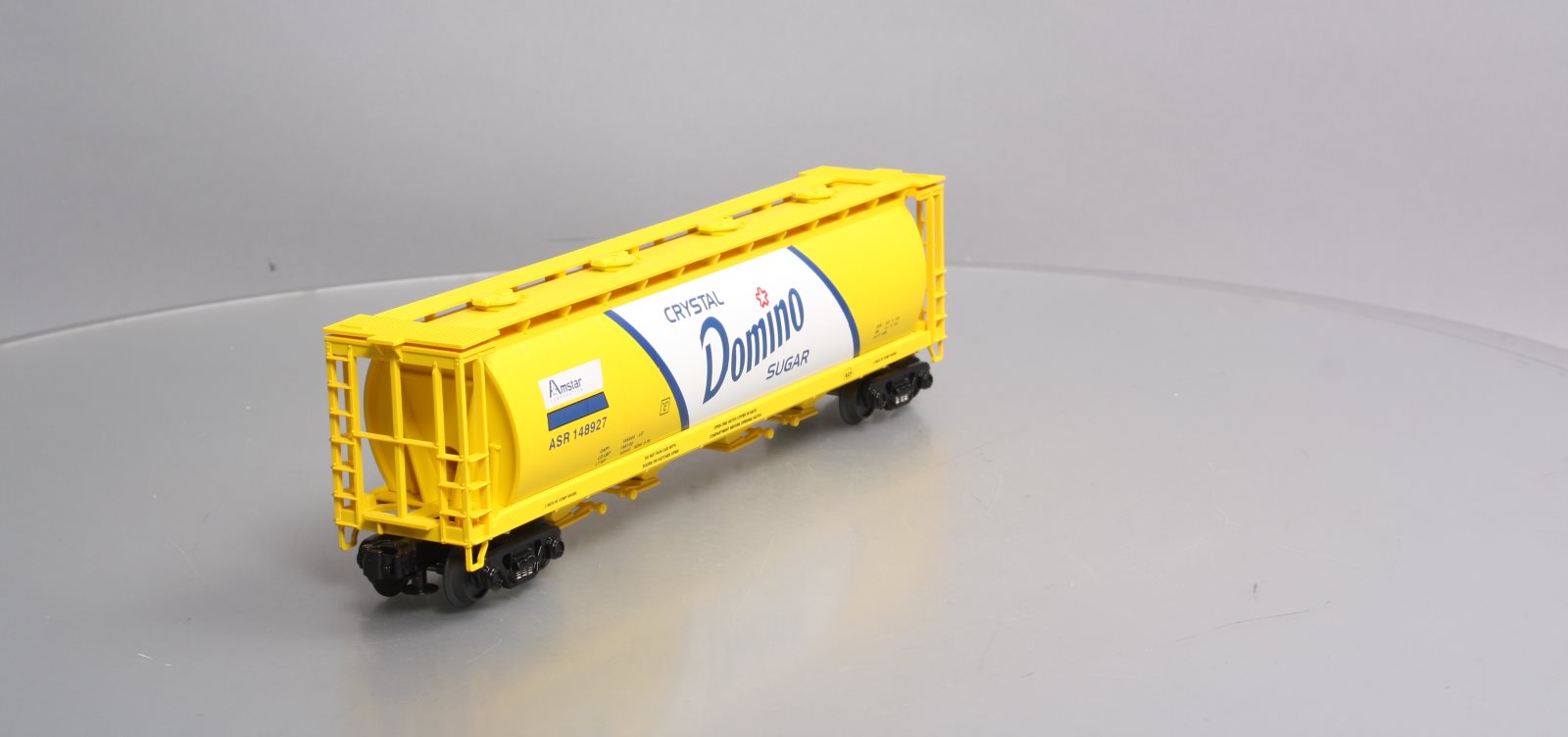 MTH 30-75112 O Domino Sugar 4-Bay Cylindrical Hopper Car LN/Box