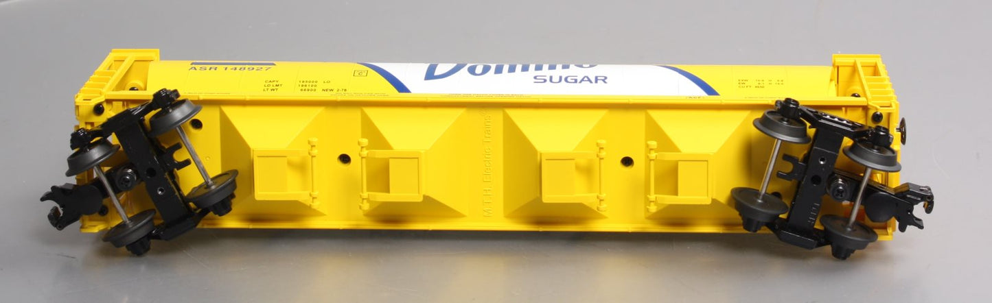 MTH 30-75112 O Domino Sugar 4-Bay Cylindrical Hopper Car LN/Box