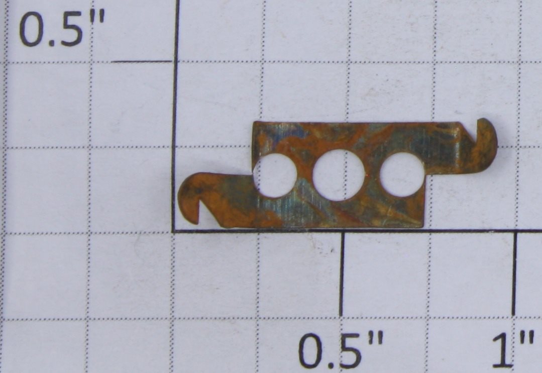 Lionel 3451-31 Operating Lumber Car Contact Strip with Surface Rust