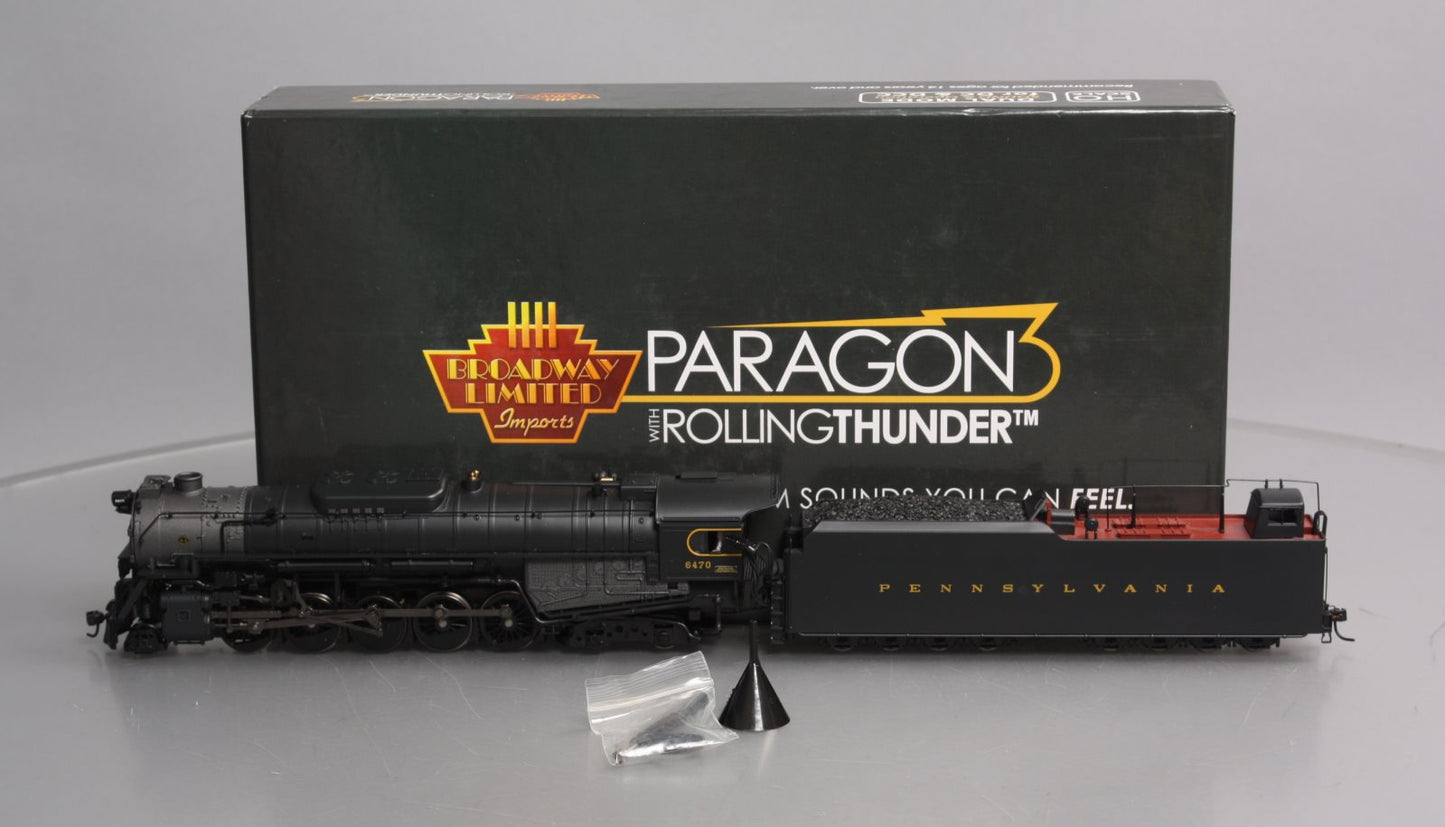 Broadway Limited 4675 HO Pennsylvania J1 2-10-4, Paragon3 Sound/DC/DCC #6470