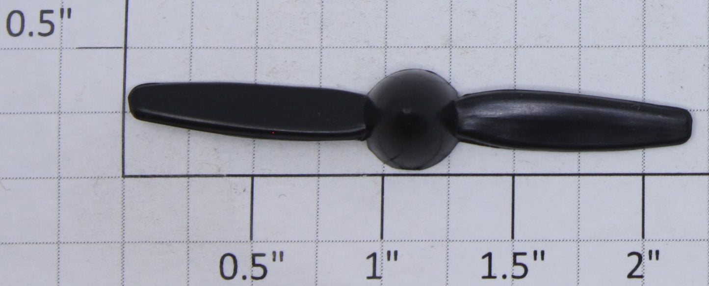 Lionel 6966-55 O Gauge Black Airplane Propeller without Plastic Shaft
