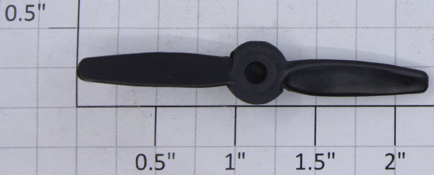 Lionel 6966-55 O Gauge Black Airplane Propeller without Plastic Shaft