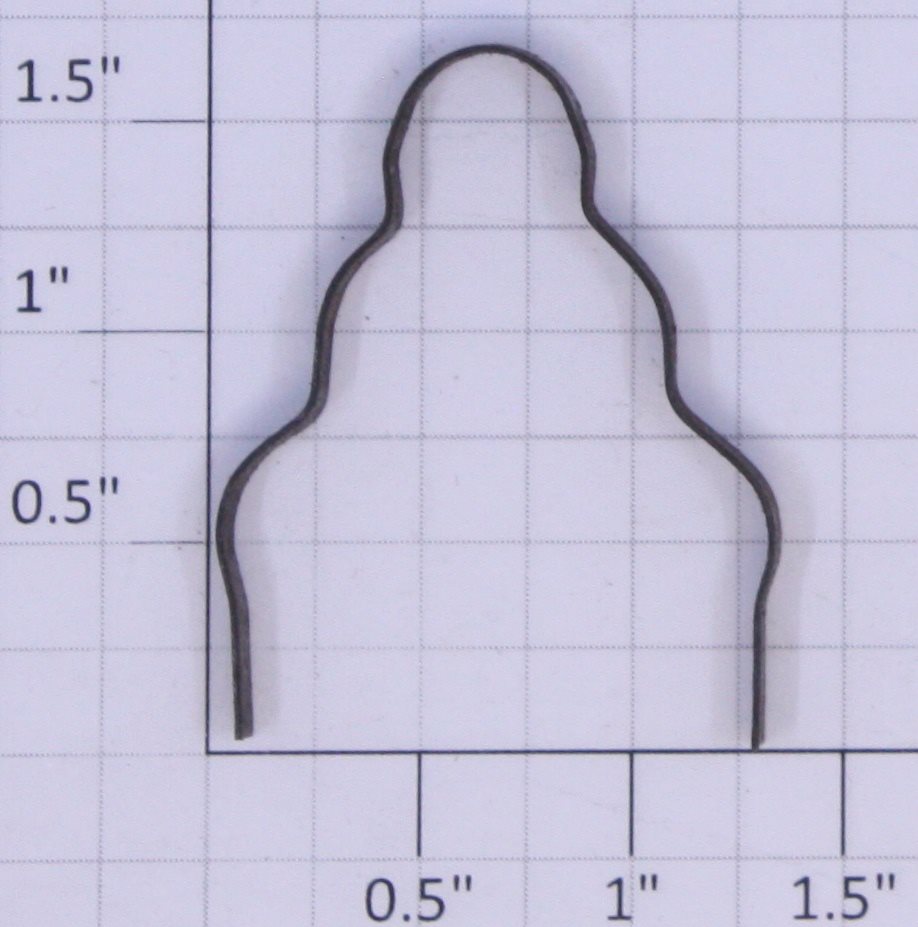 American Flyer 928-1 S Scale Spring Steel Log Keeper Clamp