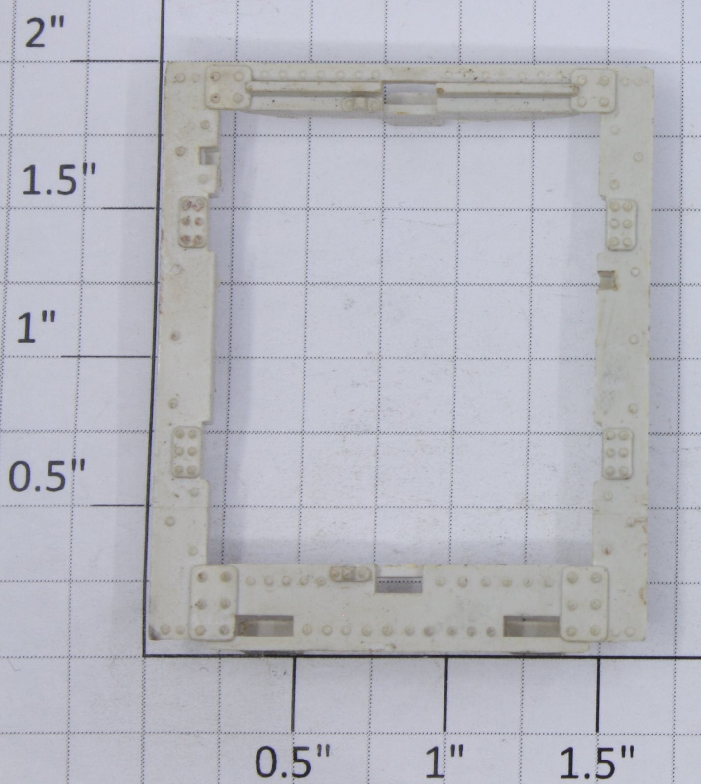 Lionel 3472-46X O Gauge Plastic Eggshell Milk Car Door Frame