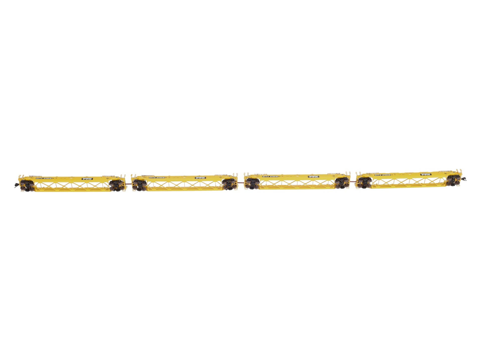 Athearn 17220 N TTX Husky Stack Well Car #2 (4)