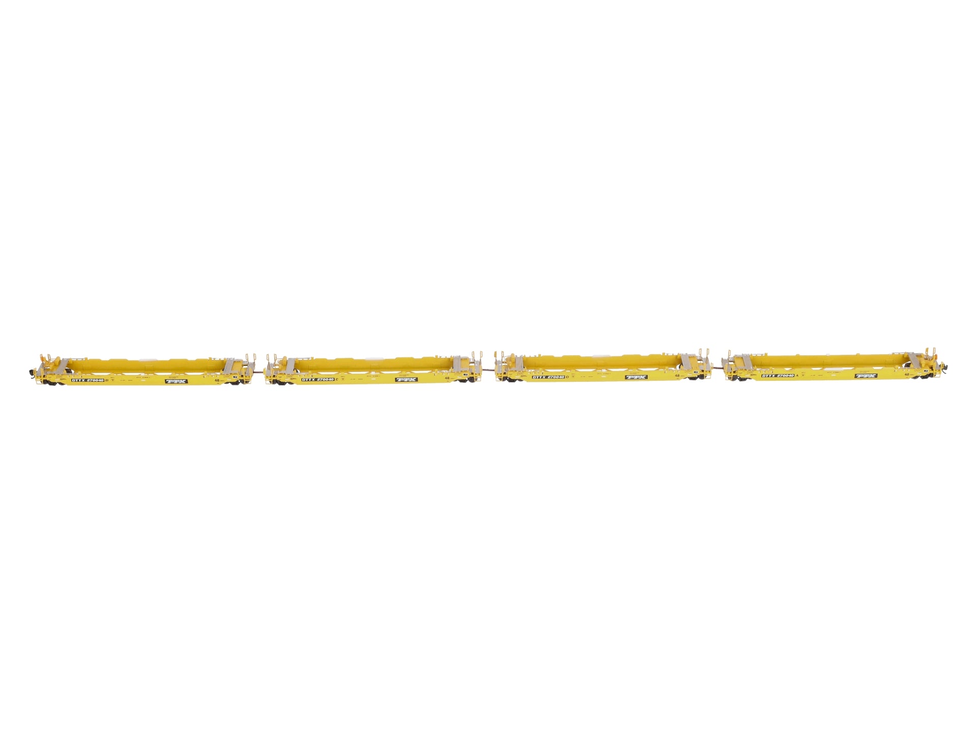 Athearn 17220 N TTX Husky Stack Well Car #2 (4)
