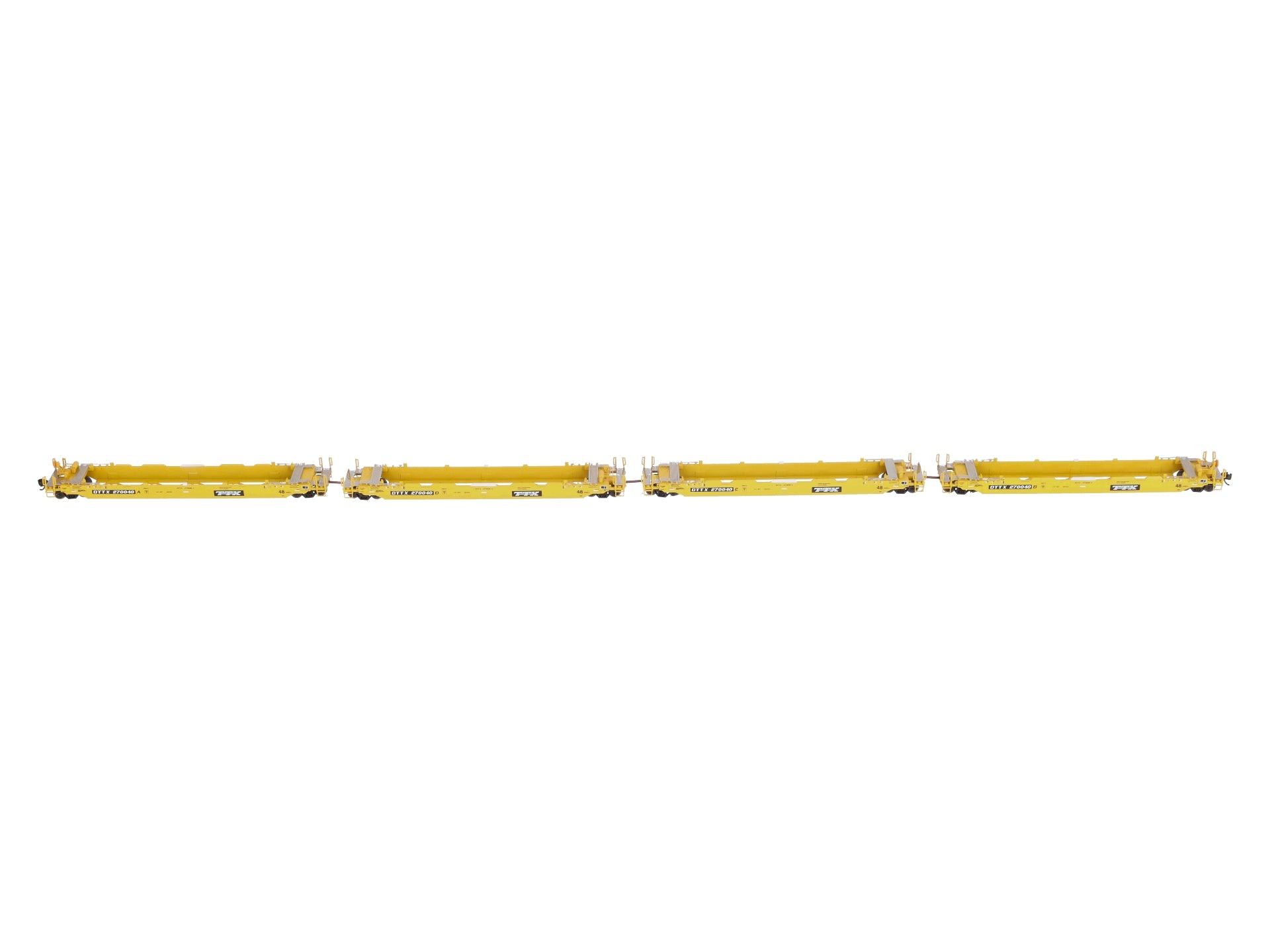 Athearn 17220 N TTX Husky Stack Well Car #2 (4)
