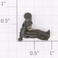 Lionel 50-83 O Gauge Olive Green Seated Rotating Crew Man Figure
