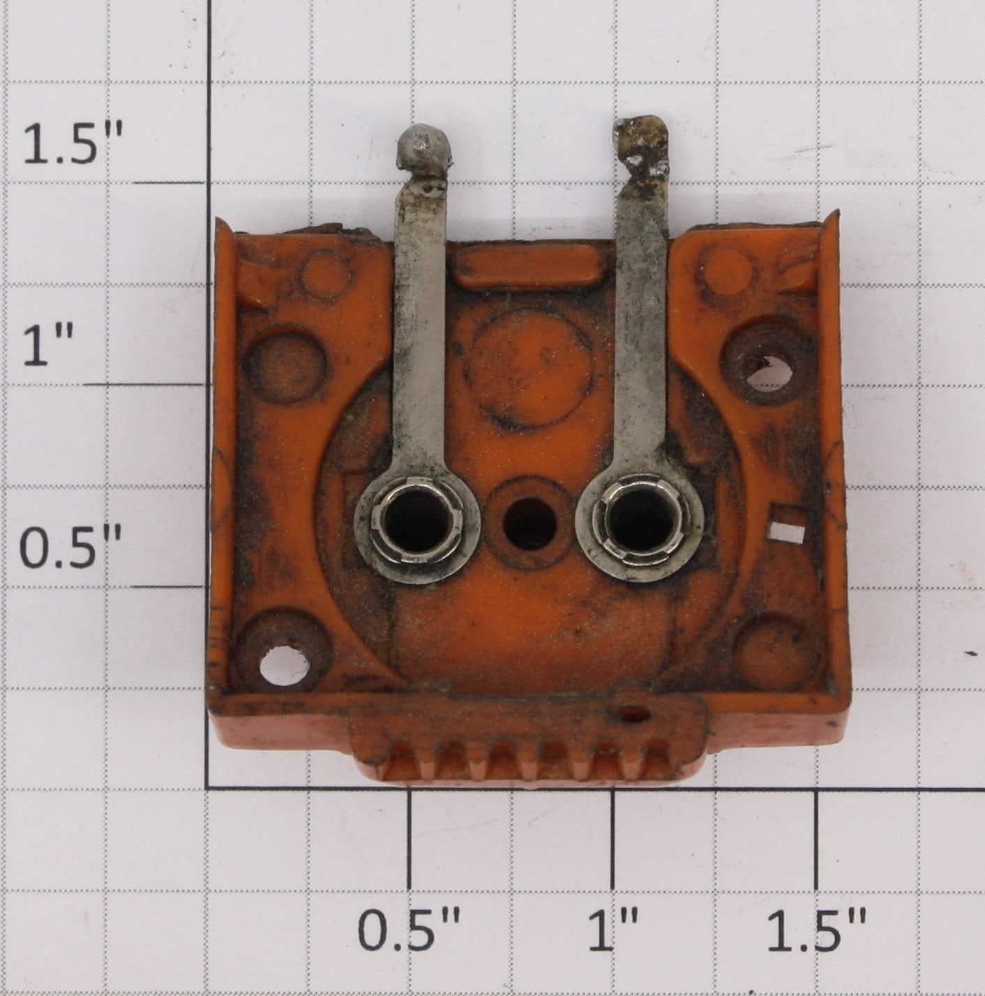 Lionel 50-59 Orange Brush Plate Assembly