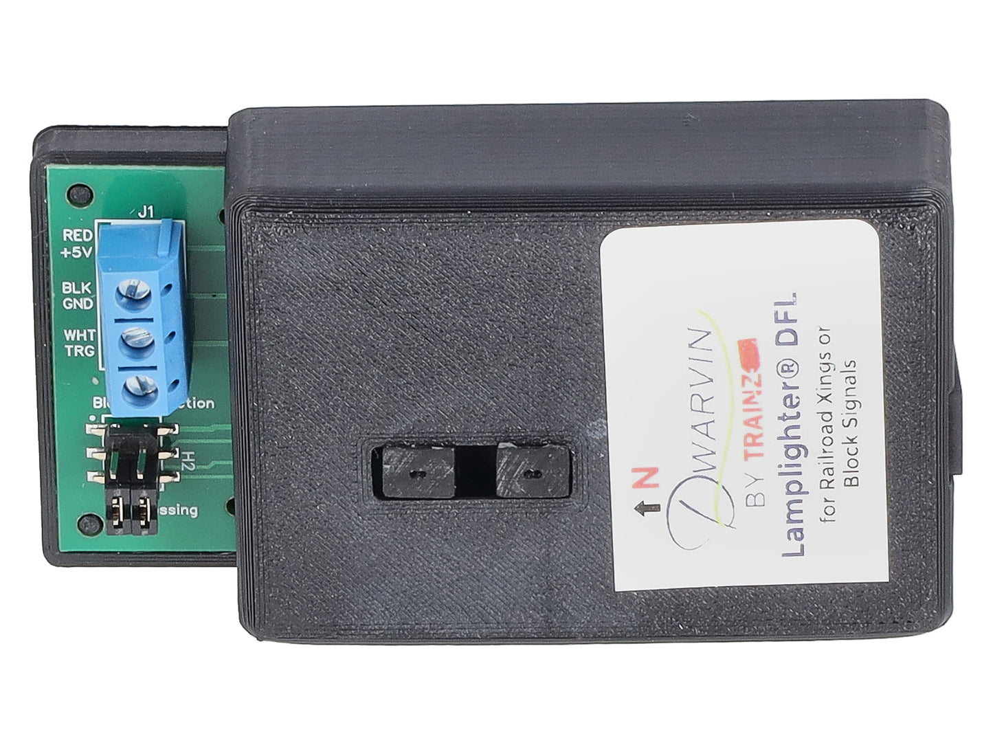 Dwarvin DVIRRXK201 N Scale Crossing Flasher Kit w/Power Supply