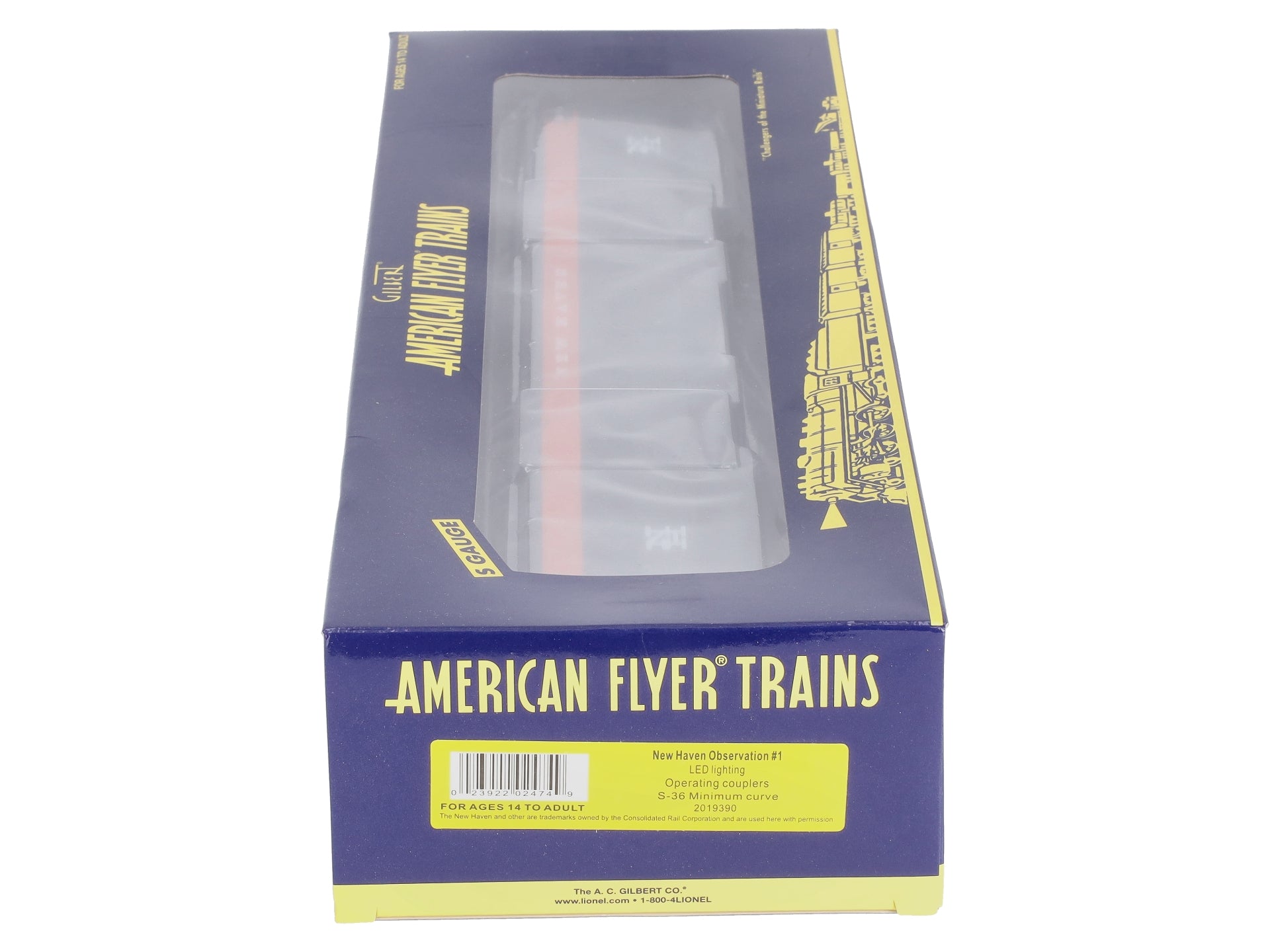 American Flyer 2019390 S New Haven Heavyweight Observation Car #1