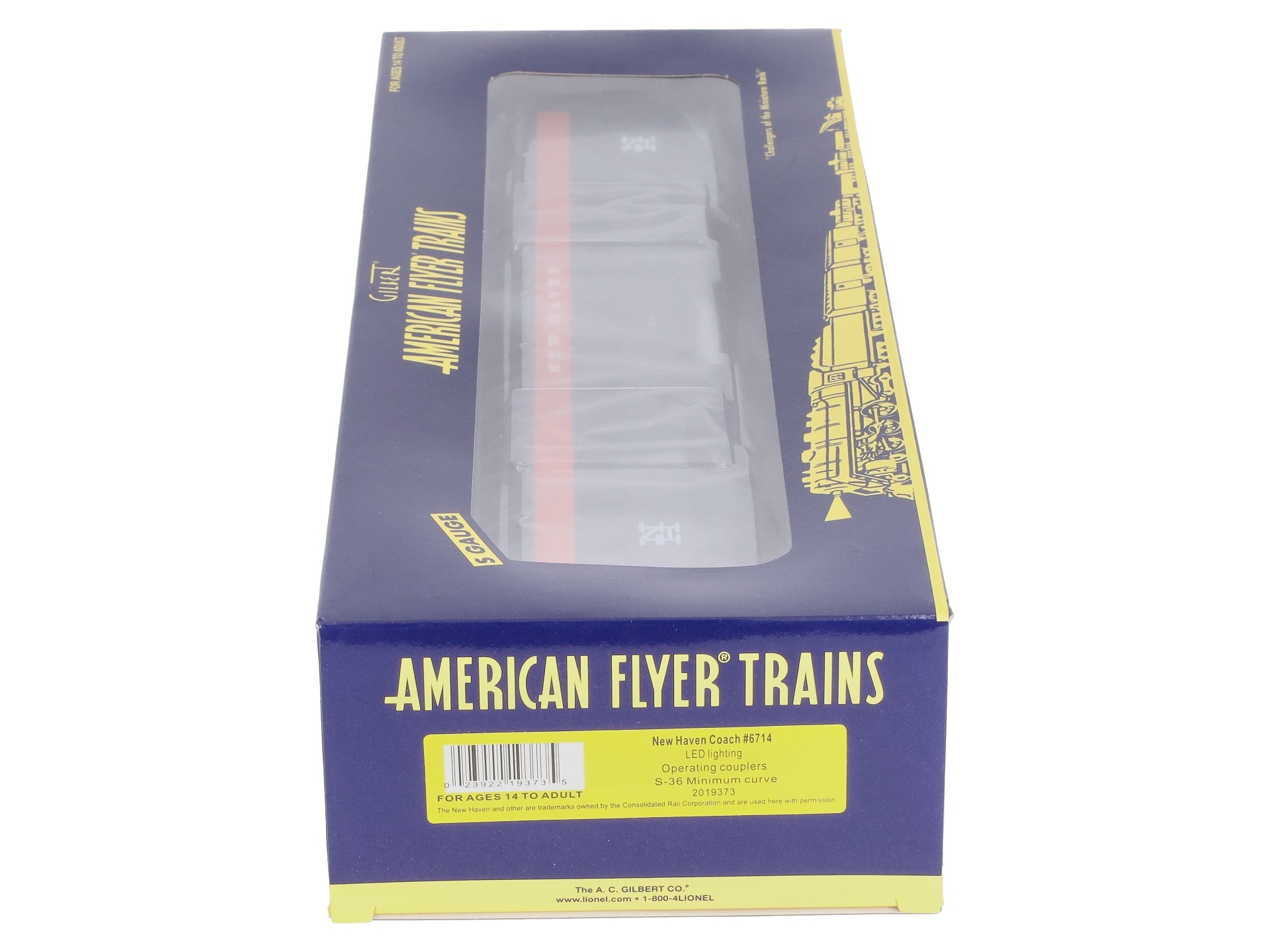 American Flyer 2019373 S New Haven Heavyweight Coach #6714