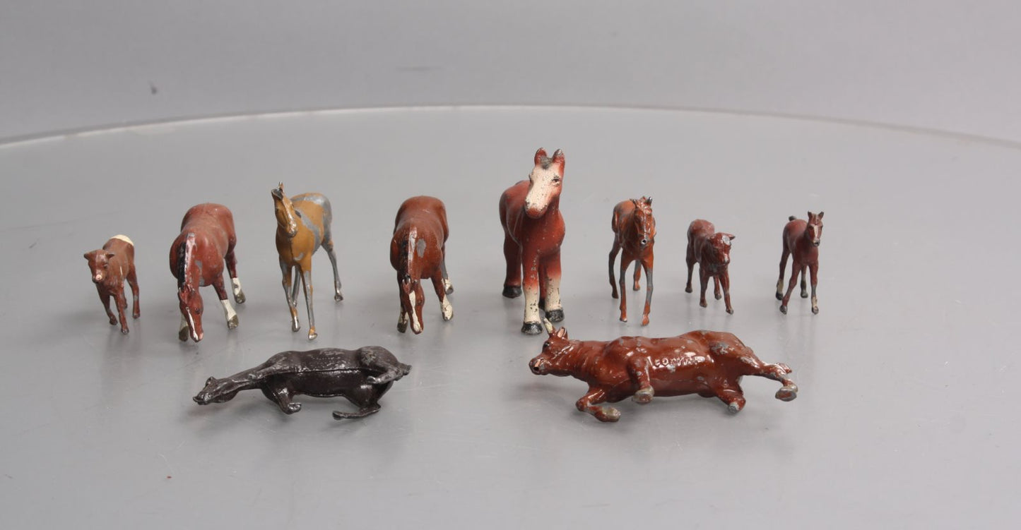 Britains & Other Cast Farm Animals [10] VG