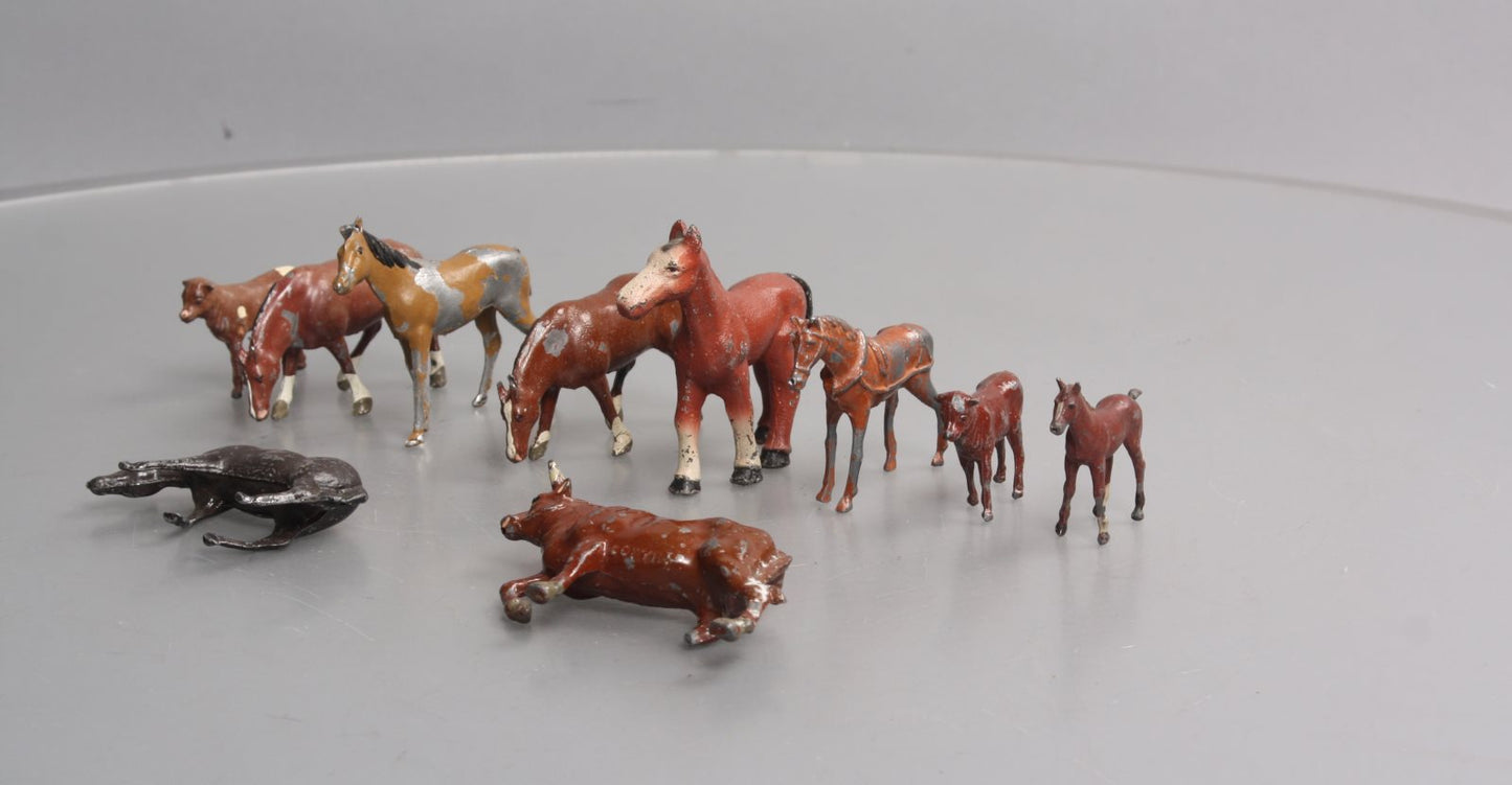 Britains & Other Cast Farm Animals [10] VG