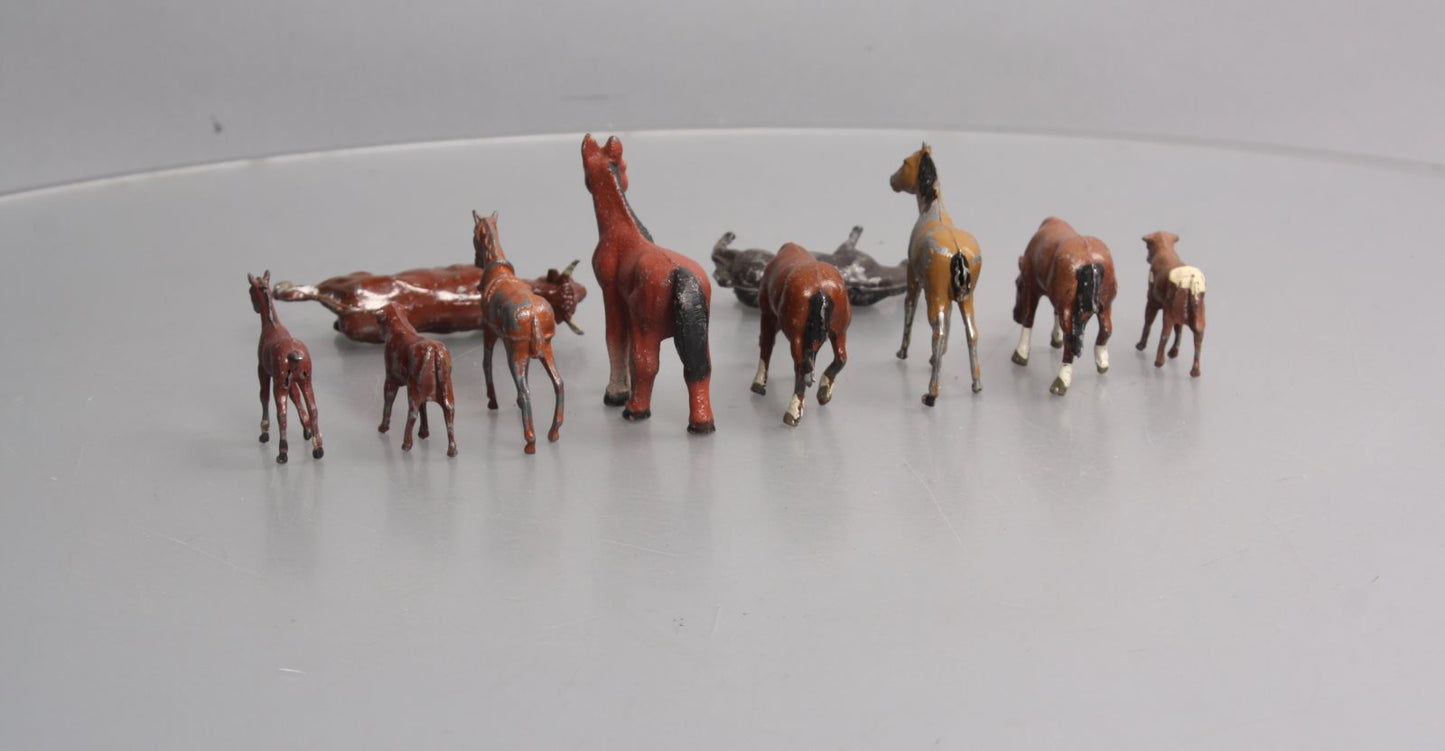 Britains & Other Cast Farm Animals [10] VG