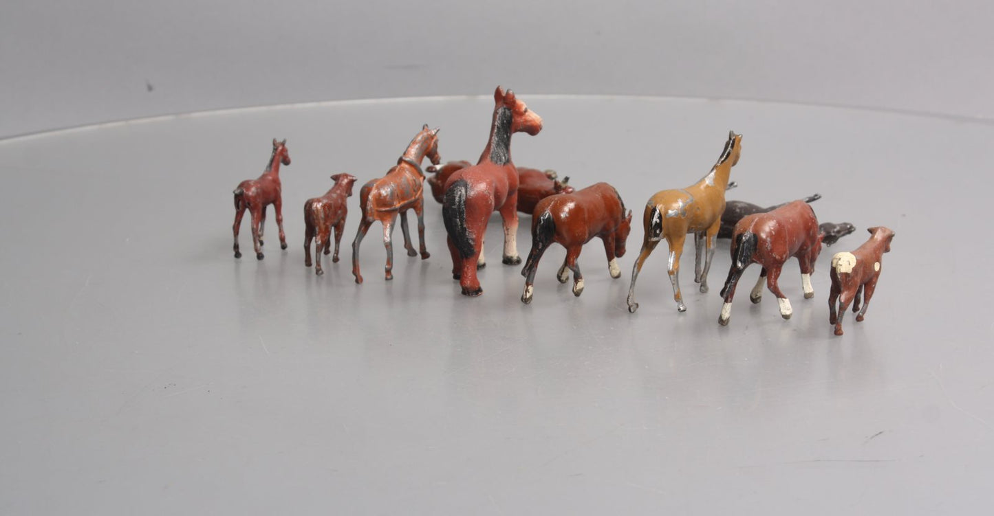 Britains & Other Cast Farm Animals [10] VG