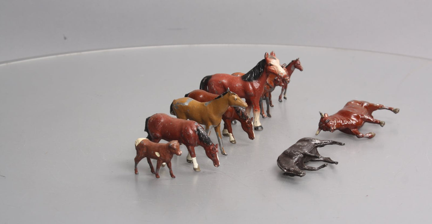 Britains & Other Cast Farm Animals [10] VG