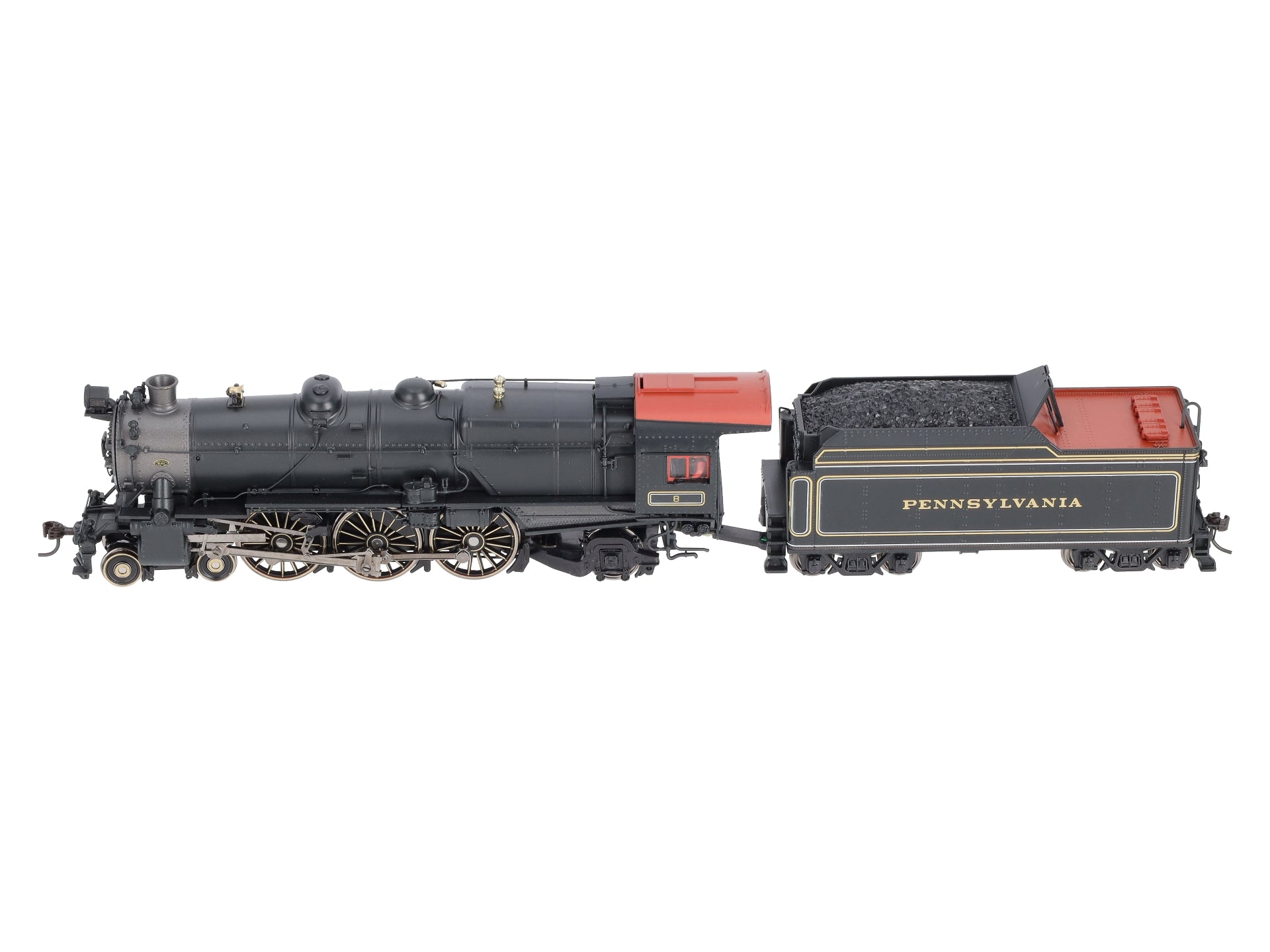 MTH 20-80007E Pennsylvania HO Scale 4-6-2 K4s Steam Loco w/PS3