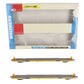 Walthers 932-240327 HO KTTX Gold Bethlehem 89'4" Flush Deck Flatcar (Set of 2)