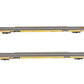 Walthers 932-240327 HO KTTX Gold Bethlehem 89'4" Flush Deck Flatcar (Set of 2)